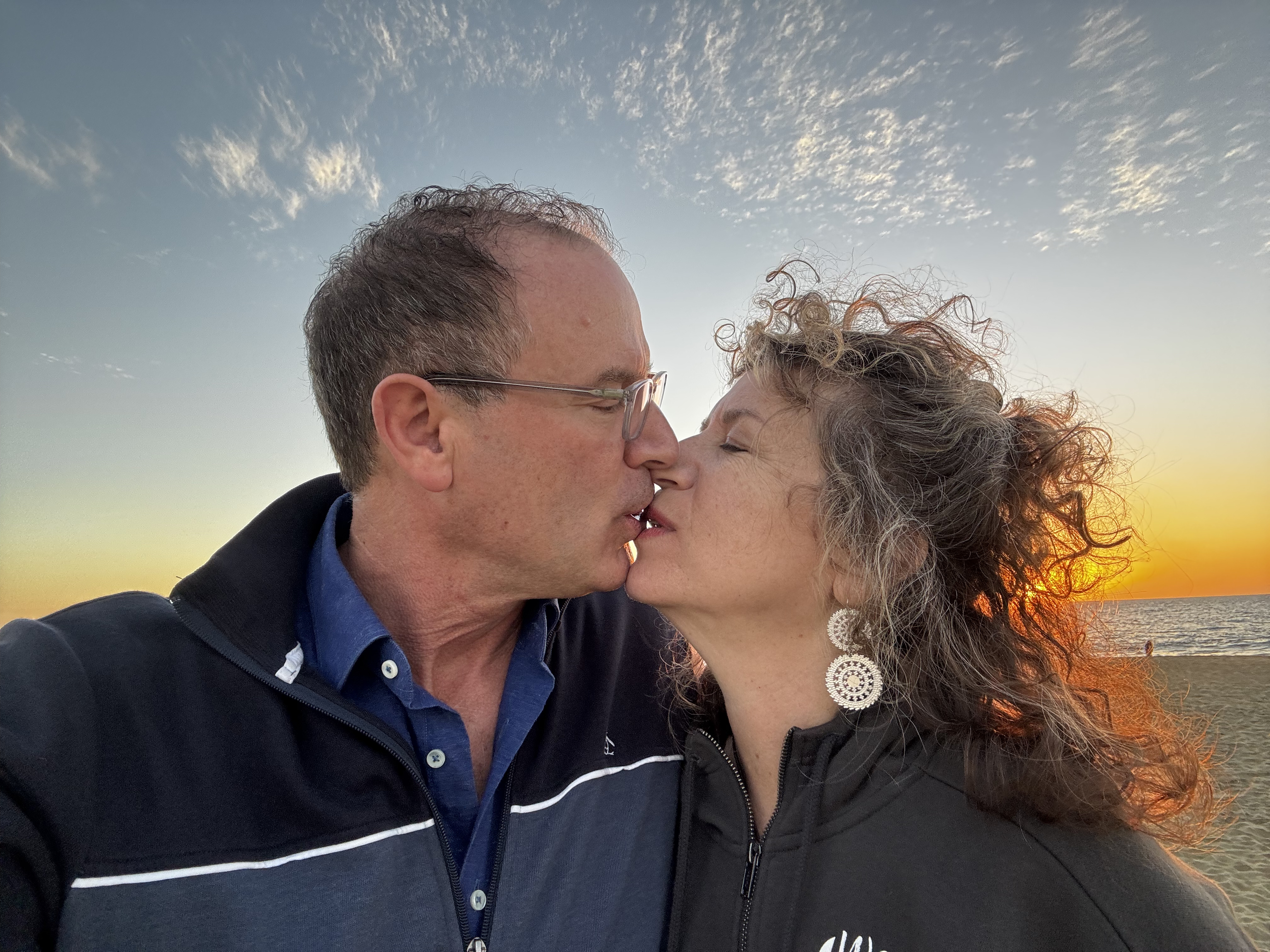 Couple sharing a loving moment